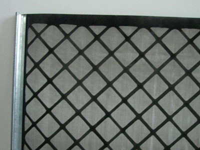 Hook edge soft screen